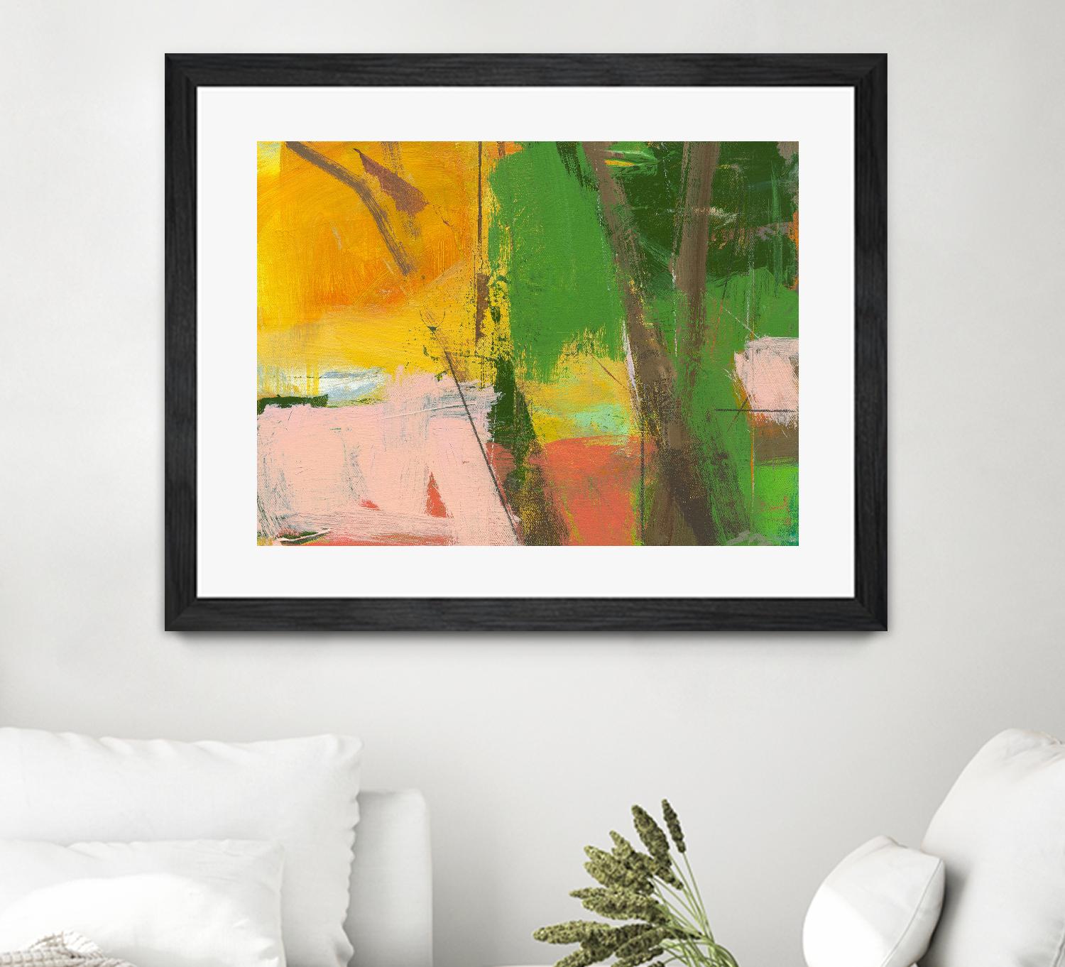 Pink Light Fragment 9 by Angela Saxon on GIANT ART - multicolor abstracts; contemporary