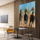 Run by Valtcho Tonov on GIANT ART - blue animals