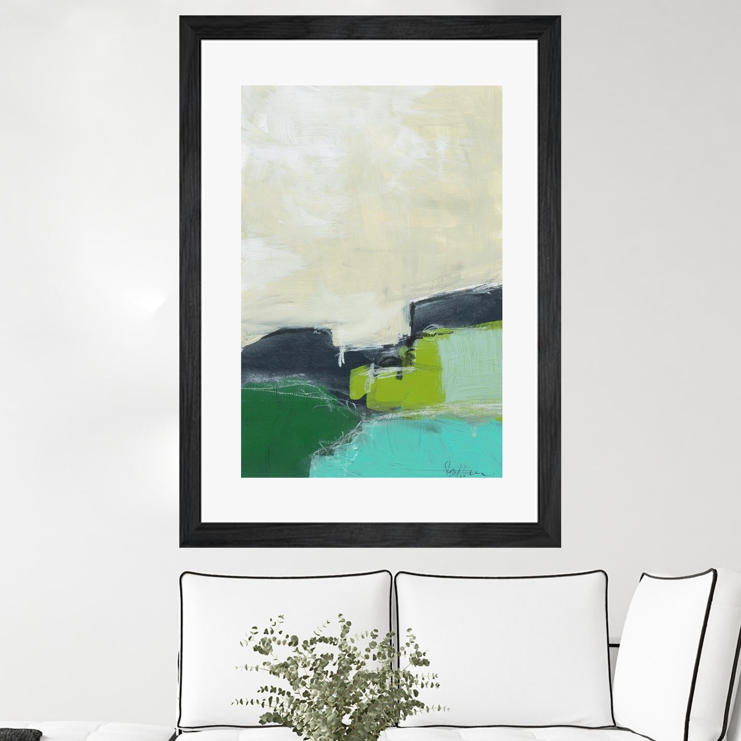 Landscape No. 99 by Jan Weiss on GIANT ART - multicolor abstracts; contemporary