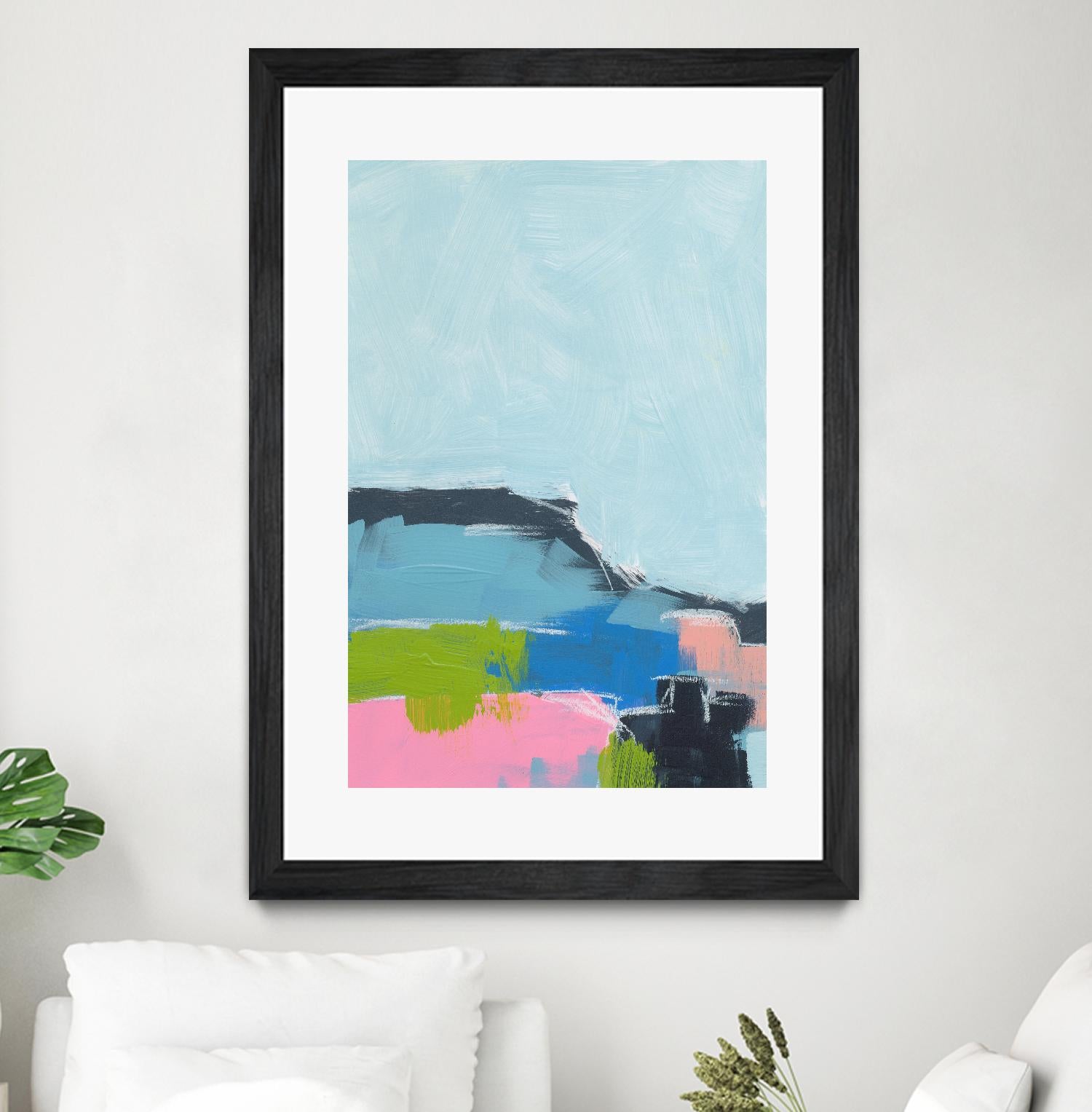 Landscape No. 100 by Jan Weiss on GIANT ART - multicolor abstracts; contemporary