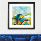 Alpine No. 1 by Jan Weiss on GIANT ART - multicolor landscapes; contemporary; abstracts