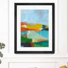 North Bay Hills by Jan Weiss on GIANT ART - multicolor landscapes; abstracts; contemporary