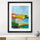 North Bay Hills by Jan Weiss on GIANT ART - multicolor landscapes; abstracts; contemporary
