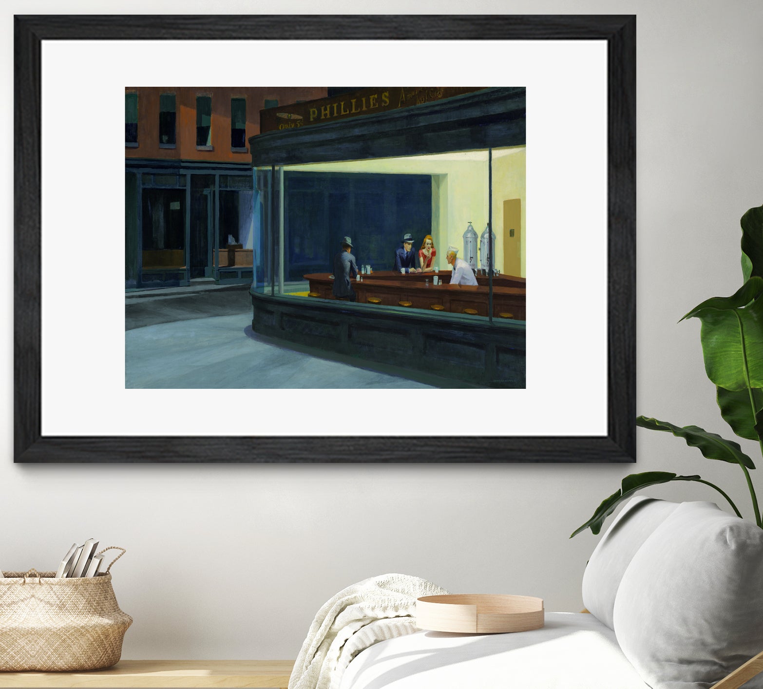 Nighthawks, 1942 by Edward Hopper on GIANT ART - masters