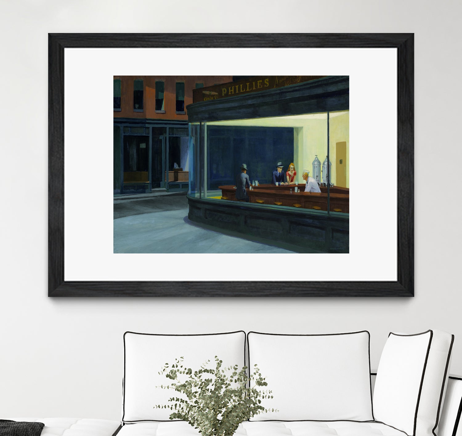 Nighthawks, 1942 by Edward Hopper on GIANT ART - masters