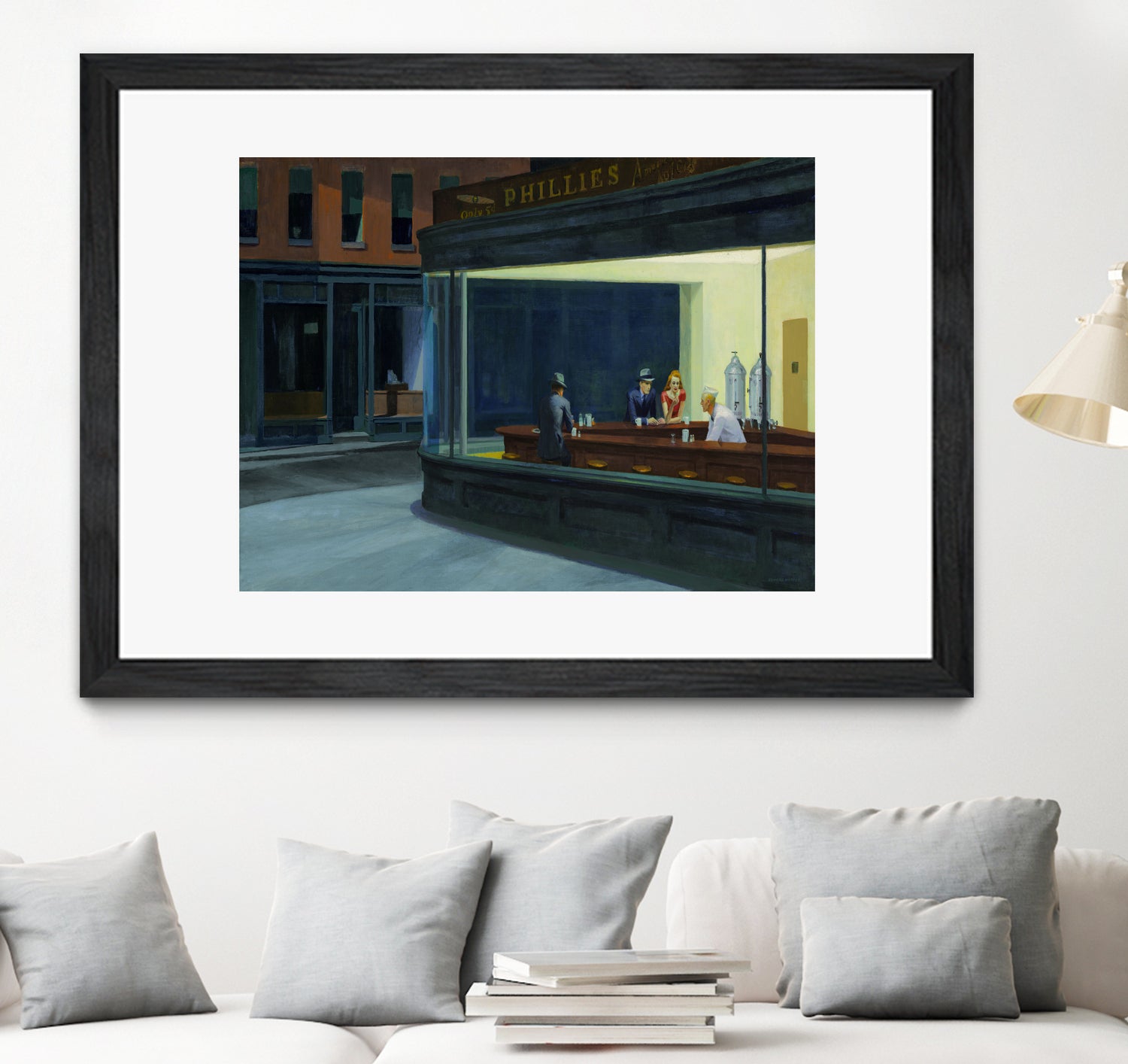 Nighthawks, 1942 by Edward Hopper on GIANT ART - masters