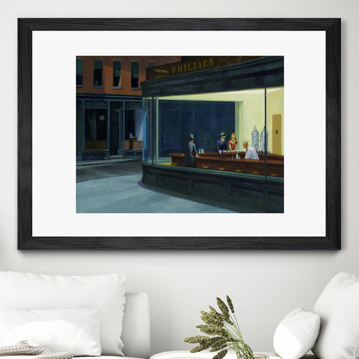 Nighthawks, 1942 by Edward Hopper on GIANT ART - masters