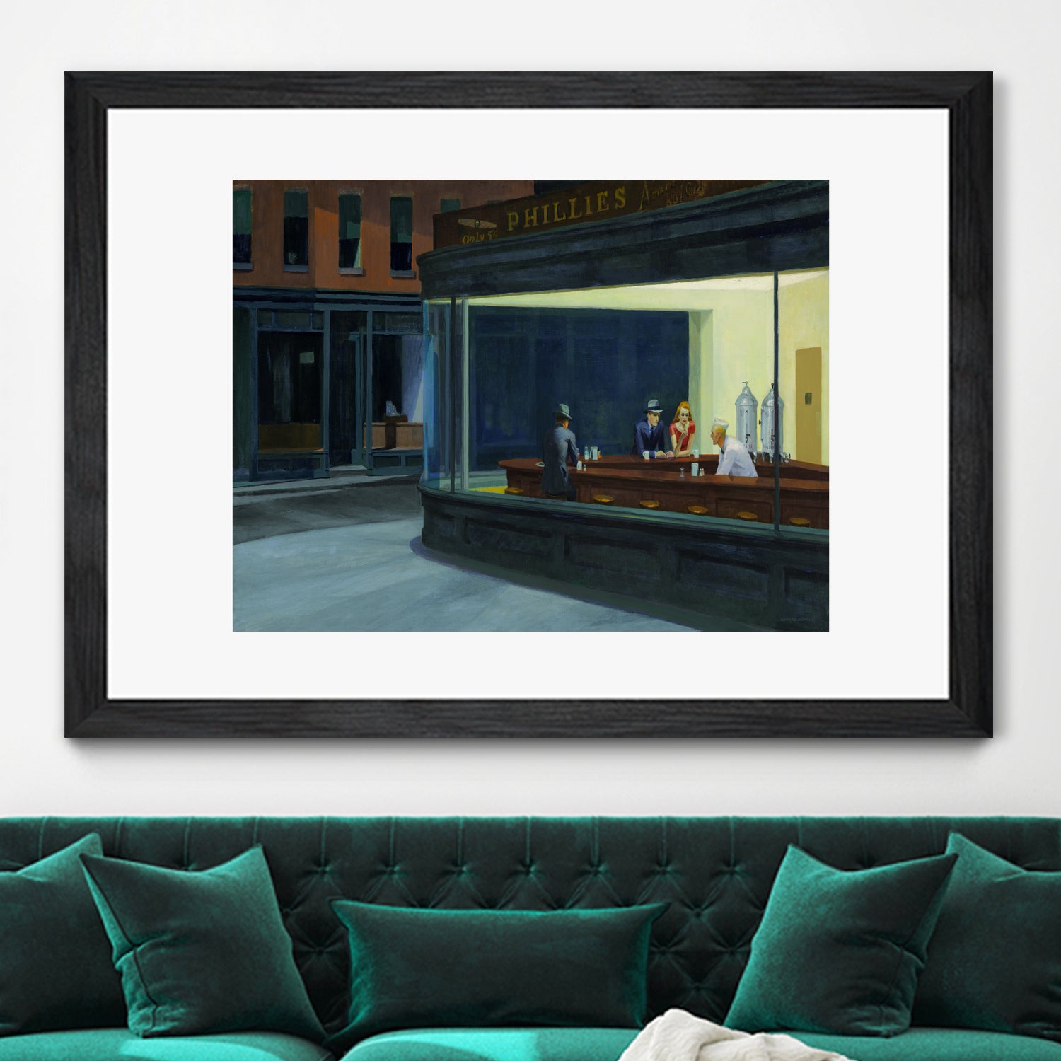 Nighthawks, 1942 by Edward Hopper on GIANT ART - masters