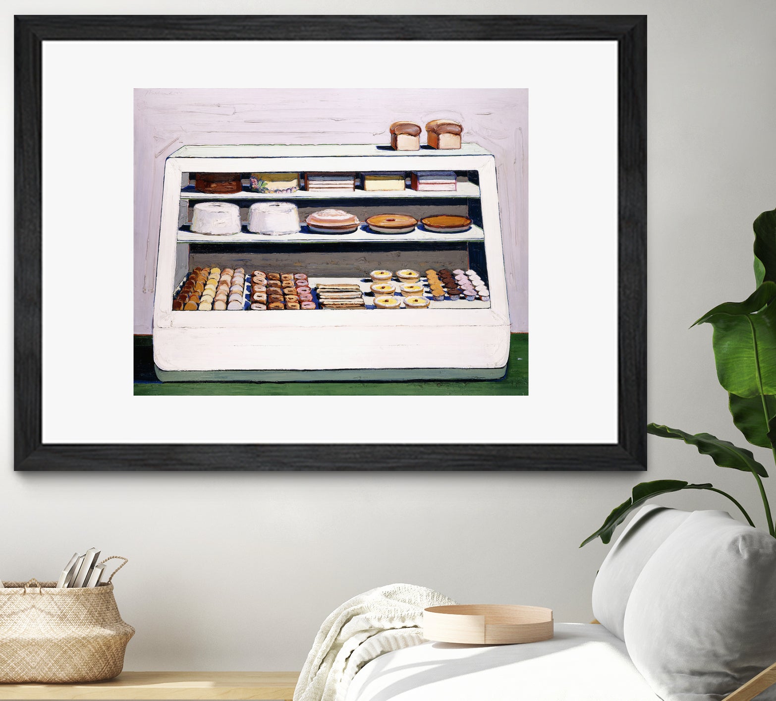 Bakery Counter, 1962 by Wayne Thibaud on GIANT ART - masters