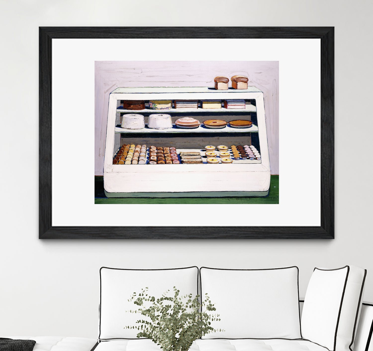 Bakery Counter, 1962 by Wayne Thibaud on GIANT ART - masters