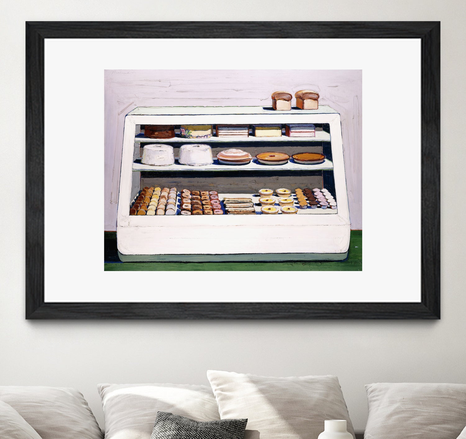 Bakery Counter, 1962 by Wayne Thibaud on GIANT ART - masters