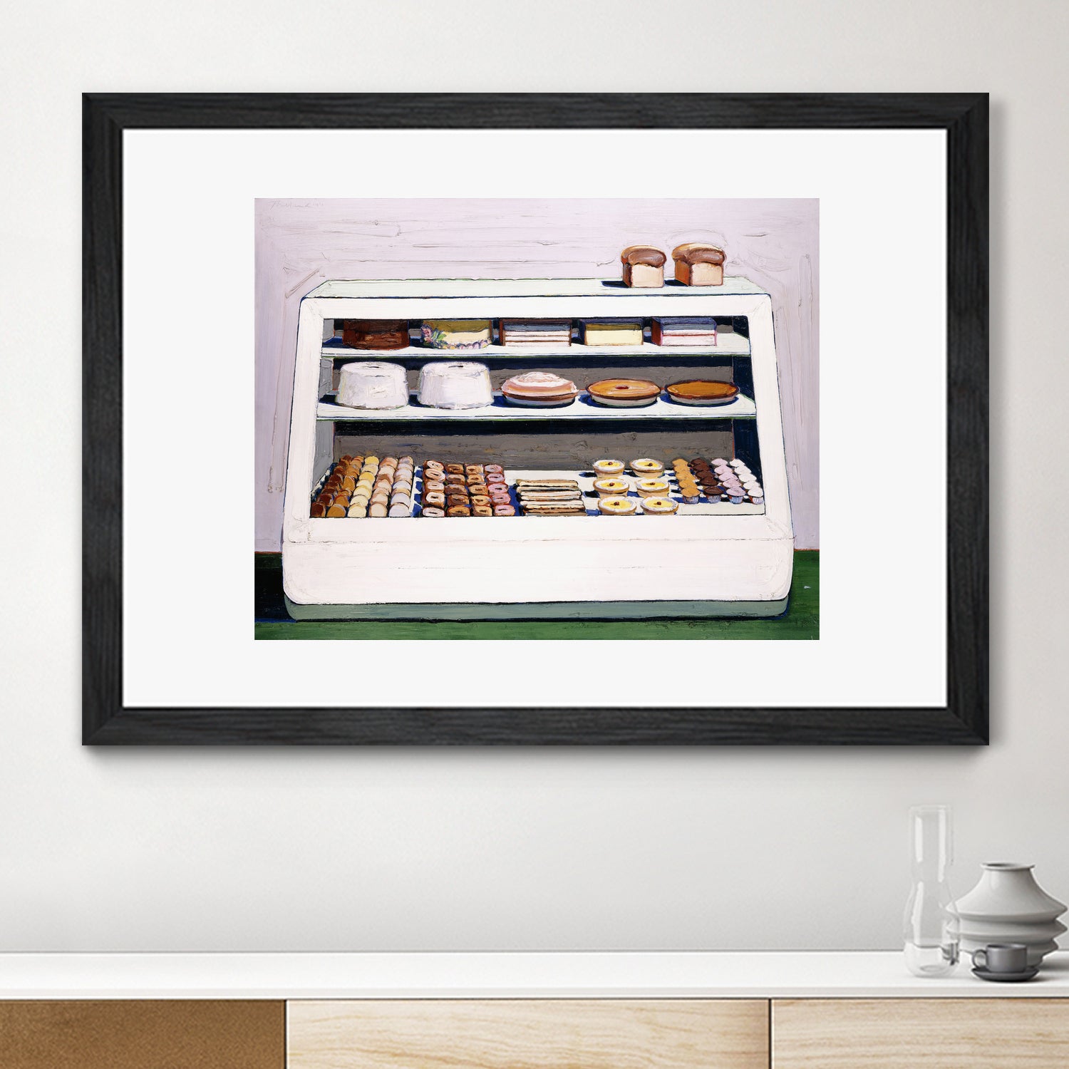 Bakery Counter, 1962 by Wayne Thibaud on GIANT ART - masters