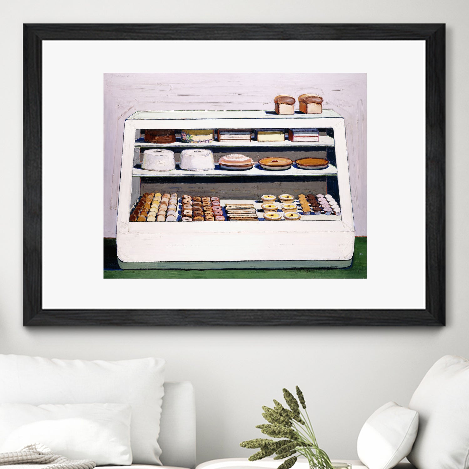 Bakery Counter, 1962 by Wayne Thibaud on GIANT ART - masters