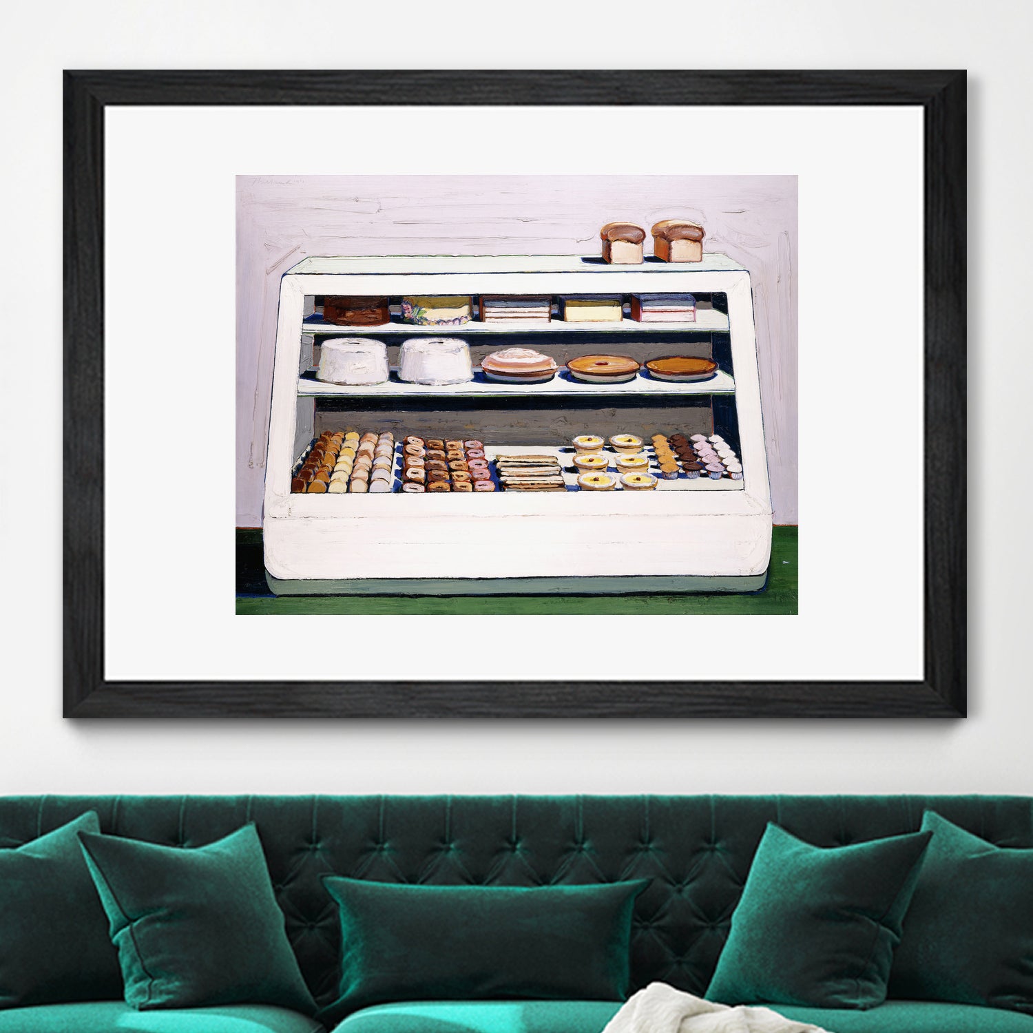 Bakery Counter, 1962 by Wayne Thibaud on GIANT ART - masters