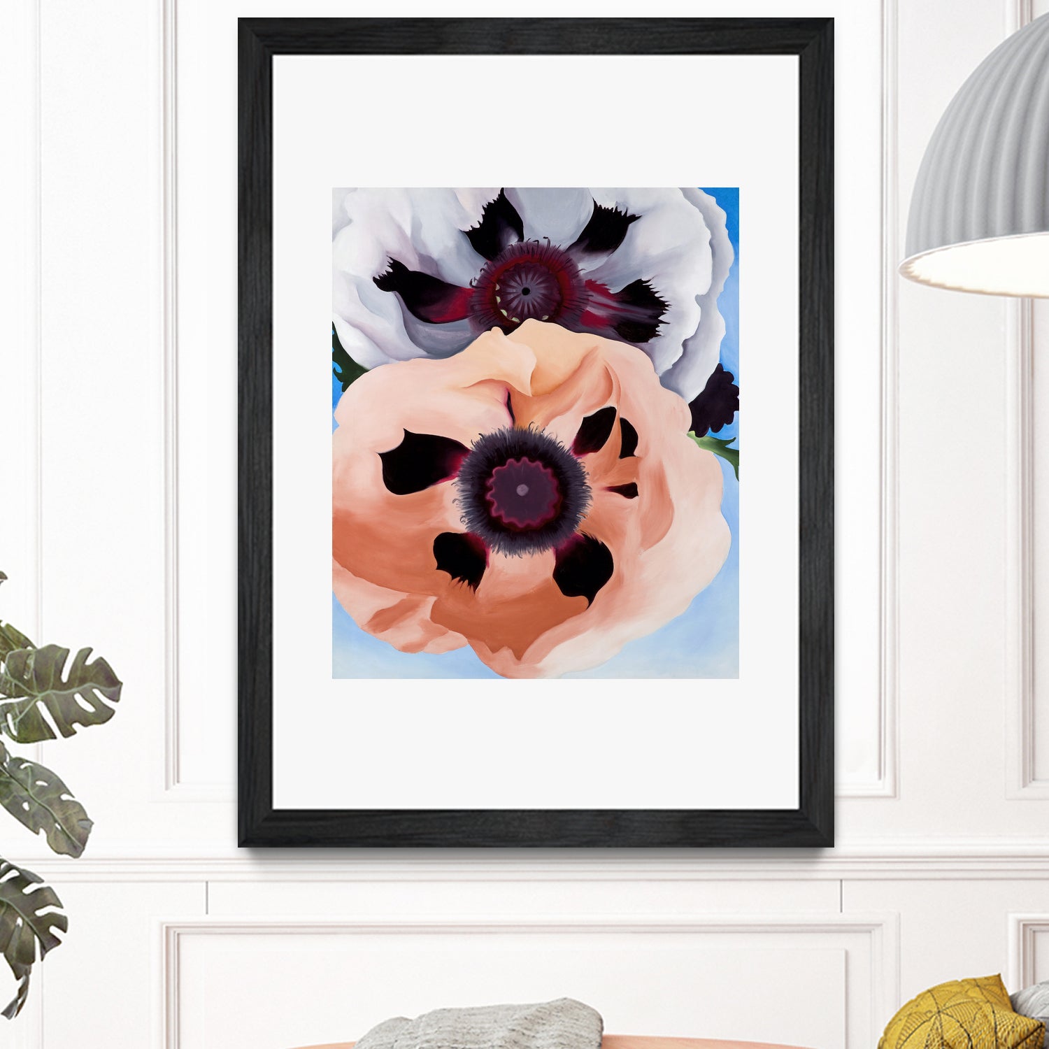 Poppies, 1950 by Georgia O'keeffe on GIANT ART - bleue botanical