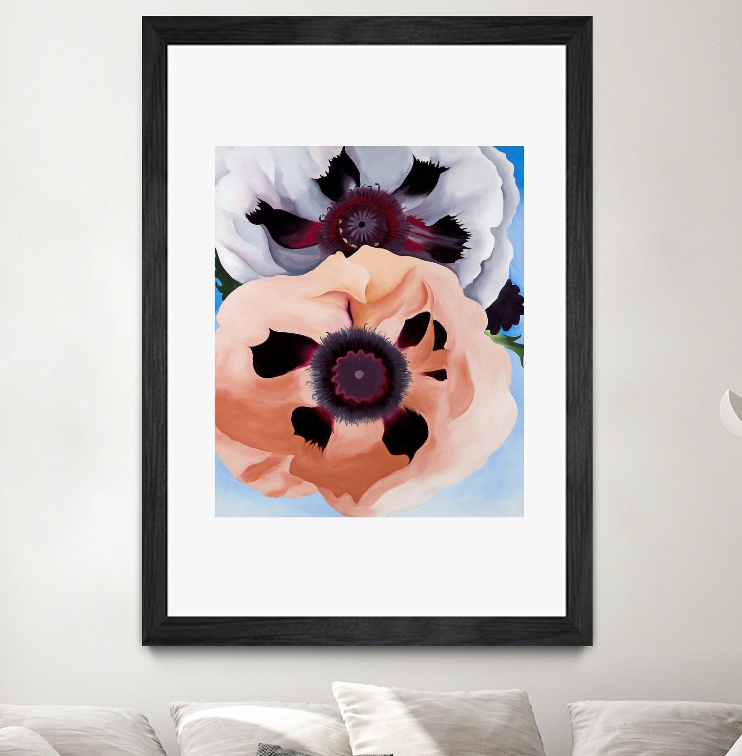 Poppies, 1950 by Georgia O'keeffe on GIANT ART - bleue botanical
