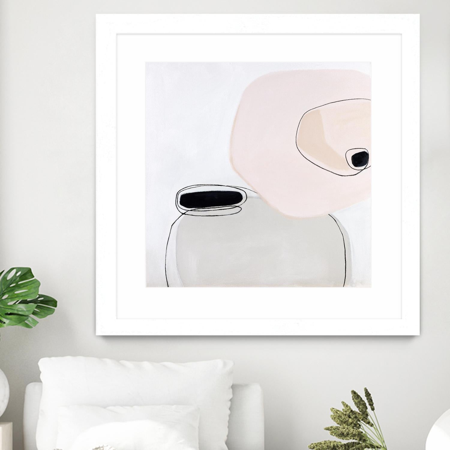 TRANQUILITY by Marvin on GIANT ART - pink abstract