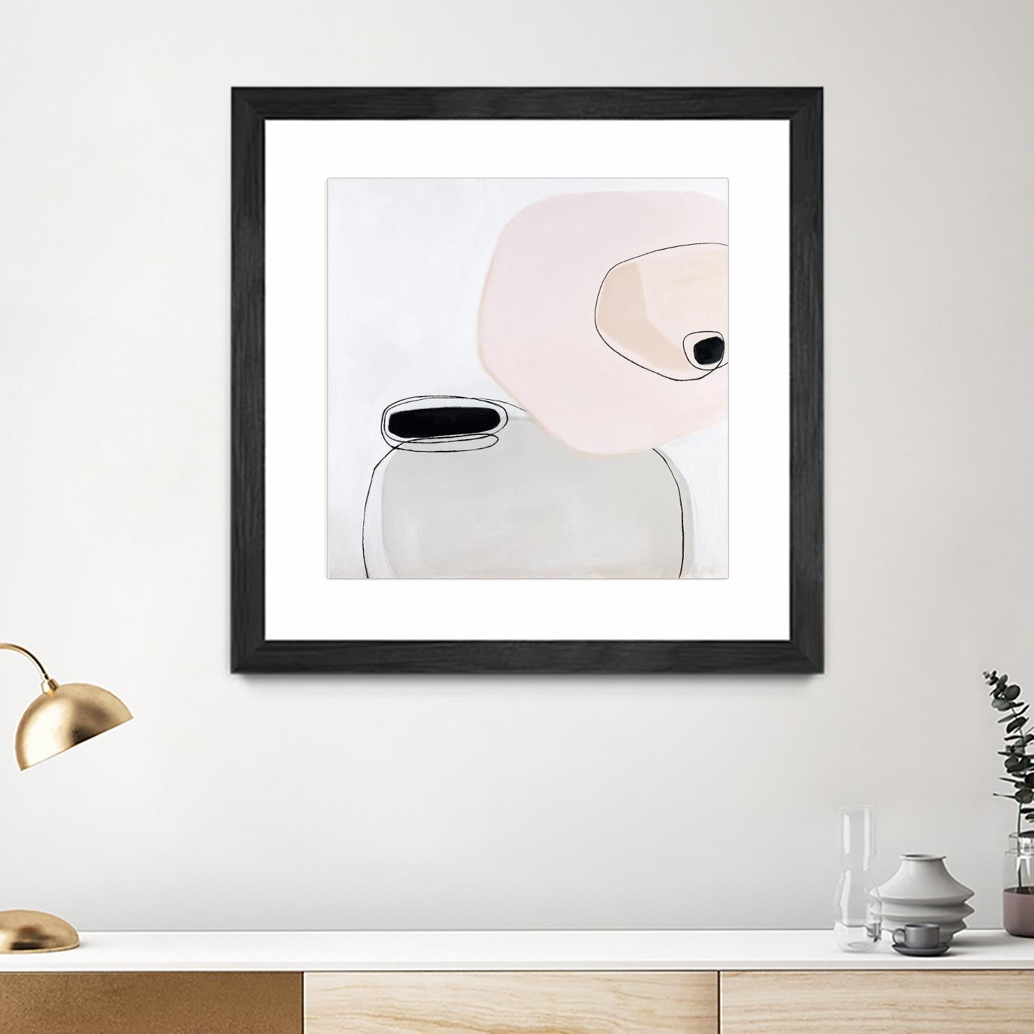 TRANQUILITY by Marvin on GIANT ART - pink abstract