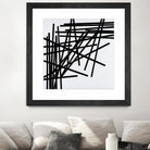 ALUMETTES by Marvin on GIANT ART - white black & white sticks