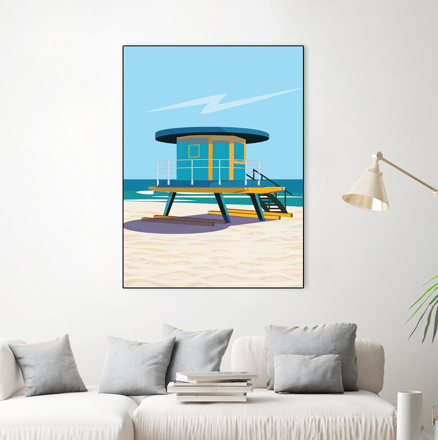 Hal's Villa by ARTIC FRAME STUDIO on GIANT ART - abstract