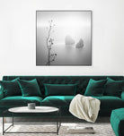Misty Rocks by Alexandre Manuel on GIANT ART - grey landscape