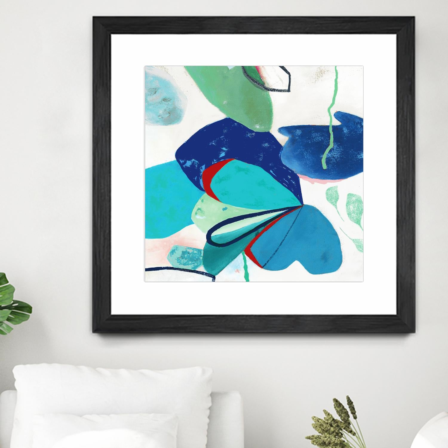 Aquatic Atmosphere II by Diana Rosa on GIANT ART - white abstract