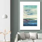 Spring Transformations by Grace Rowman on GIANT ART - cyan abstract