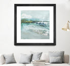Beneath the Surface by Grace Rowman on GIANT ART - blue abstract