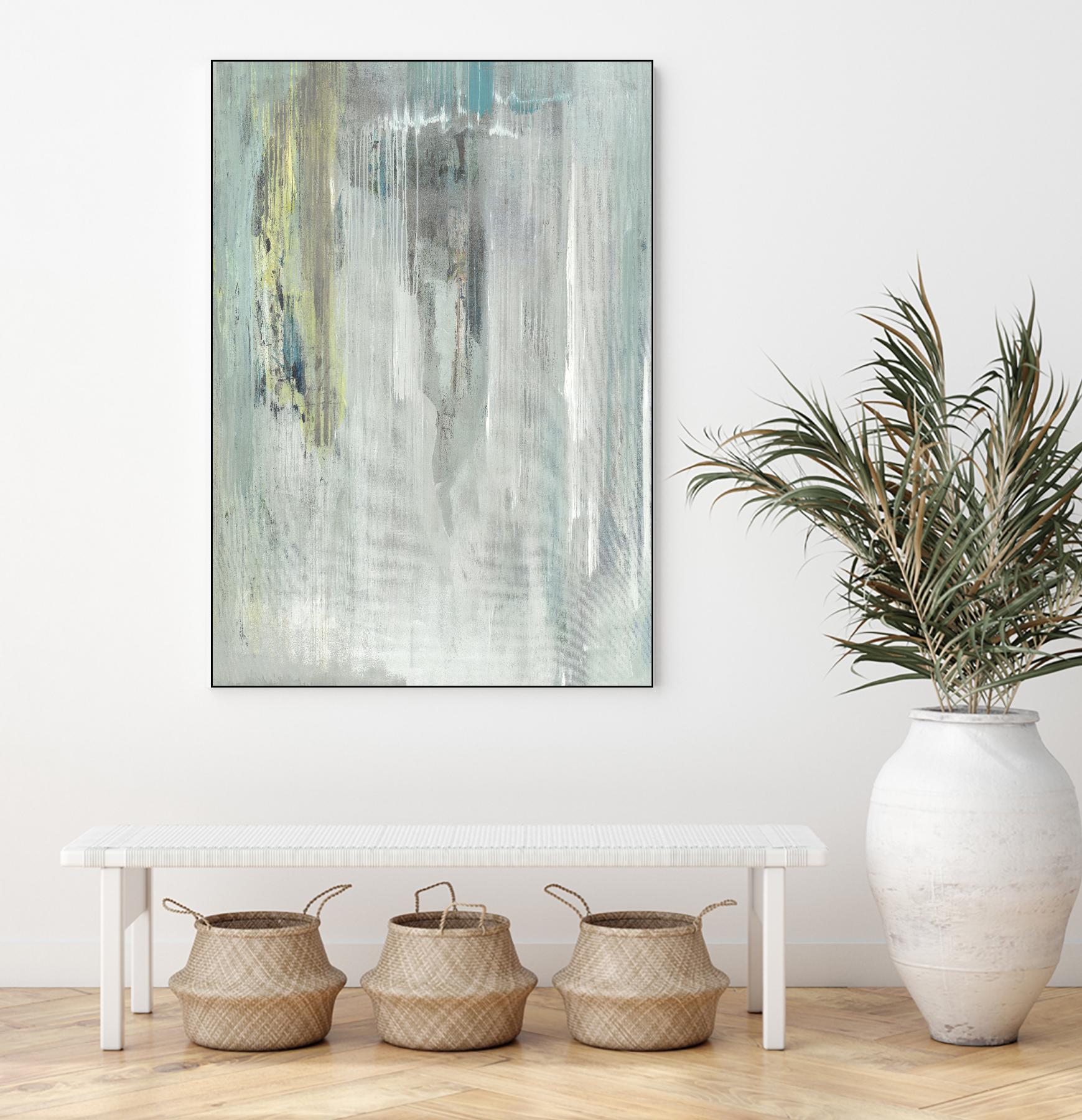 The Rain by Grace Rowan on GIANT ART - white abstract