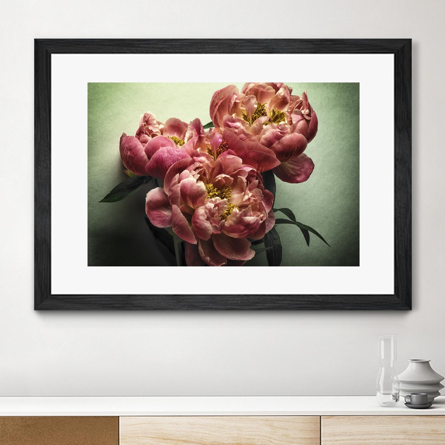 Standing in the Sun II by Jennifer Beavers on GIANT ART - green floral