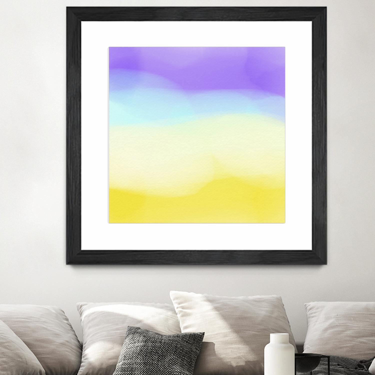 Glowing by Christina Essue on GIANT ART - purple abstract