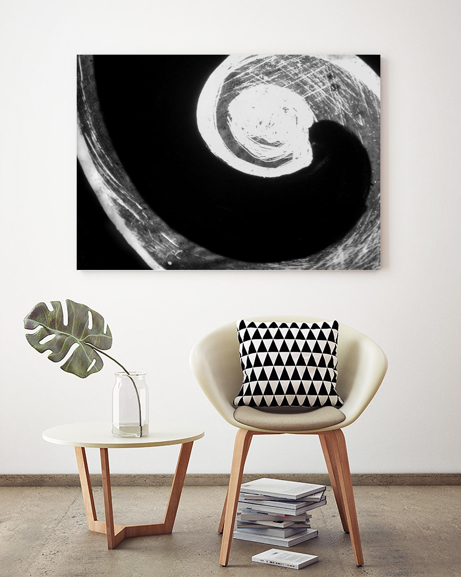 Textural Abstraction III by Jim Christensen on GIANT ART - white abstract