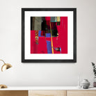 Memories II by Daniel Tollas on GIANT ART - purple abstract