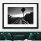 Beach Walk by Peter Dulis on GIANT ART - white tropical