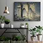 Brooklyn Antique by Daniel Stein on GIANT ART - yellow city scene