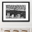 NYC Central Park by Daniel Stein on GIANT ART - white city scene