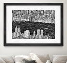 NYC Central Park by Daniel Stein on GIANT ART - white city scene