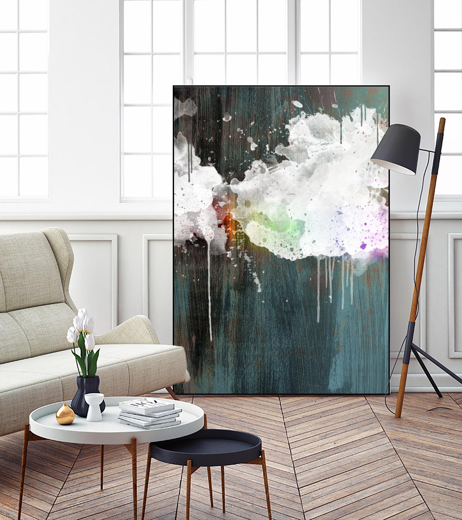 Clouds III by Enrico Varrasso on GIANT ART - white abstract