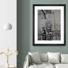 Greek to Me XX by Enrico Varrasso on GIANT ART - black abstract