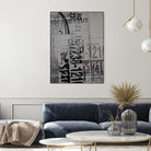 Greek to Me XX by Enrico Varrasso on GIANT ART - black abstract
