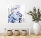 Light Floral I by Eva Watts on GIANT ART - purple floral