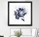 Exploding Leaf by Eva Watts on GIANT ART - white abstract