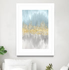 Neutral Wave Lenghts II by Eva Watts on GIANT ART - gold abstract