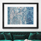 Blue Abstract Elegance I by Eva Watts on GIANT ART - blue abstract