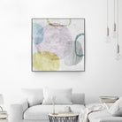 Around the Stone II by Eva Watts on GIANT ART - white abstract