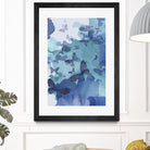 Tides I by Eva Watts on GIANT ART - cyan wildlife