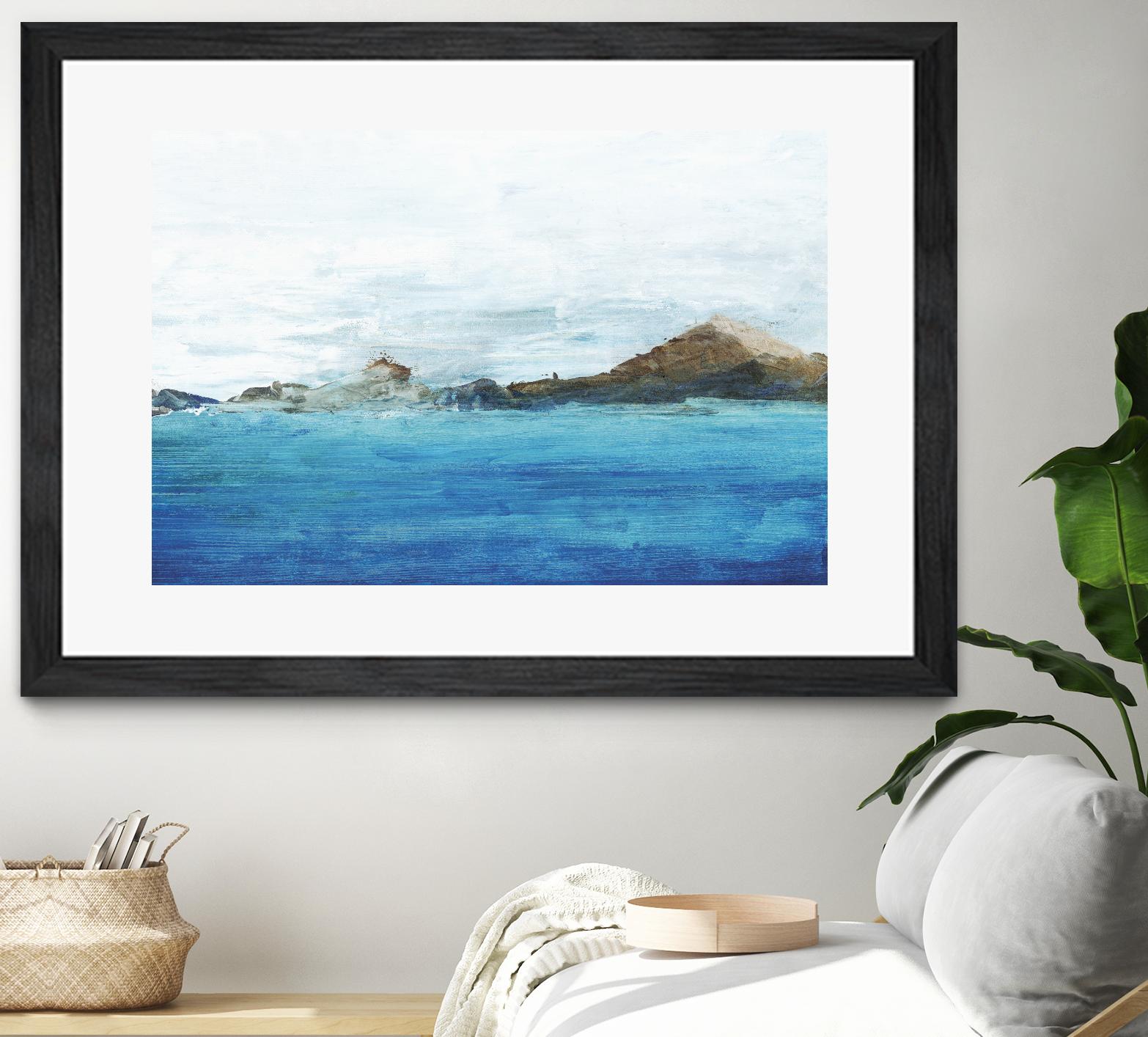 Coastal Views by Isabelle Z on GIANT ART - white landscape