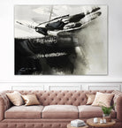 Midnight Abstract IV by Bianka Guna on GIANT ART - white abstract
