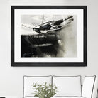 Midnight Abstract IV by Bianka Guna on GIANT ART - white abstract