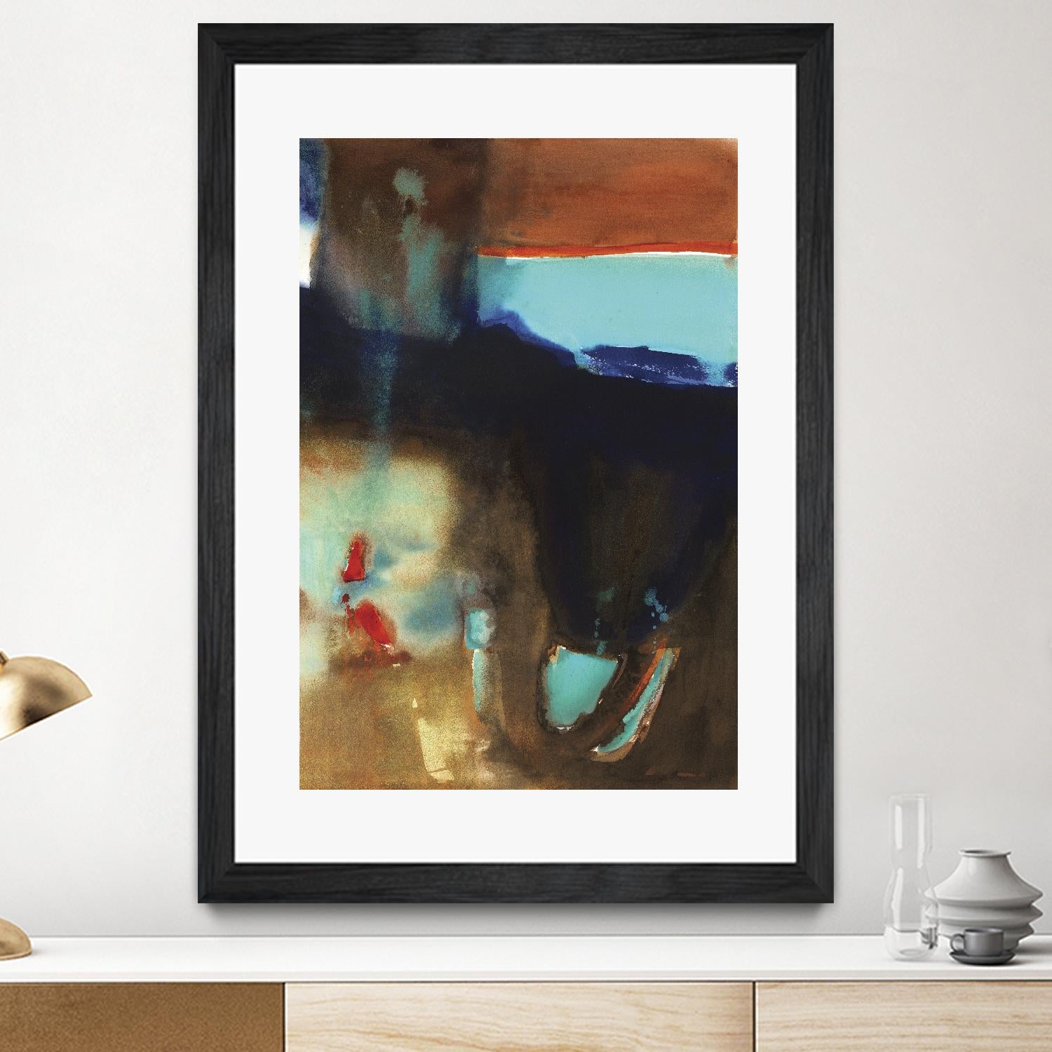Transforming Light by Bianka Guna on GIANT ART - brown abstract